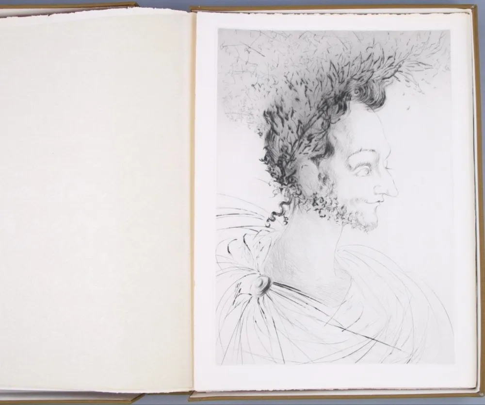 Libro Ilustrado Dali - Les amours de Cassandre 1968 portfolio 