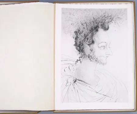 Libro Ilustrado Dali - Les amours de Cassandre 1968 portfolio 