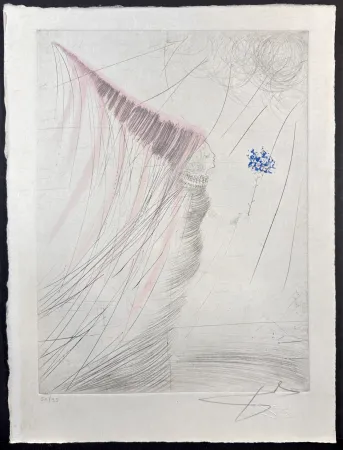 Grabado Dali - Les Amours de Cassandre The Fairy