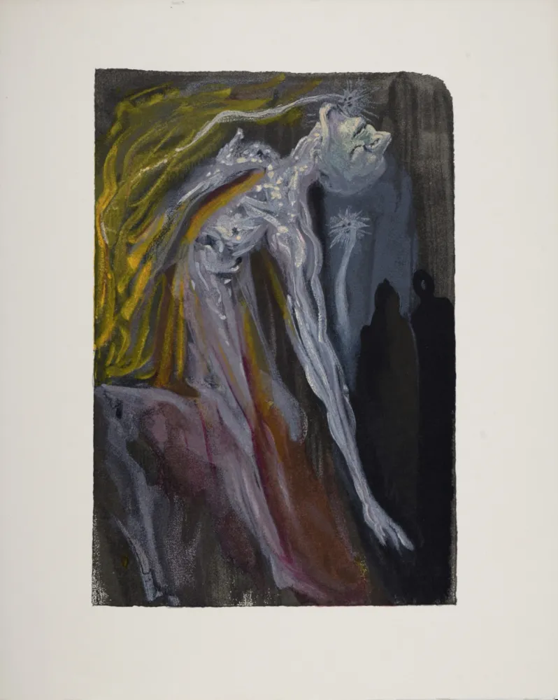 Litografía Dali - Les Erinyes