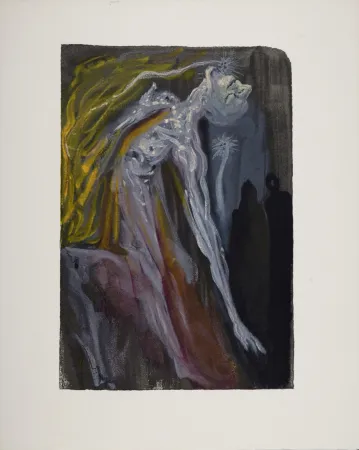 Litografía Dali - Les Erinyes