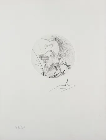 Grabado Dali - Les Metamorphoses Erotiques