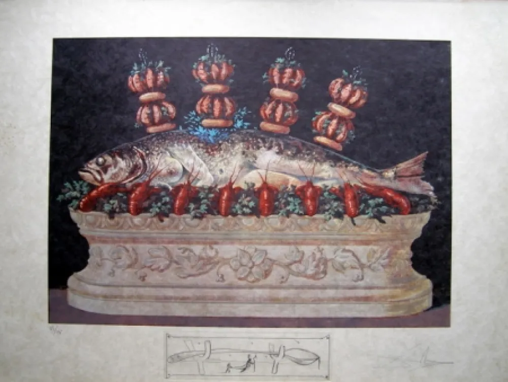 Litografía Dali - LES PANACHES PANACHÉS.