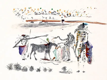 Grabado Dali - Les Perroquets (Parrots)