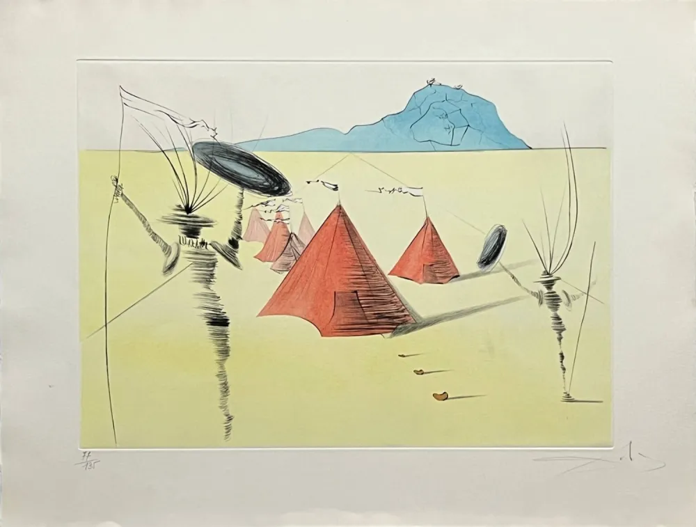Aguafuerte Dali - Levi