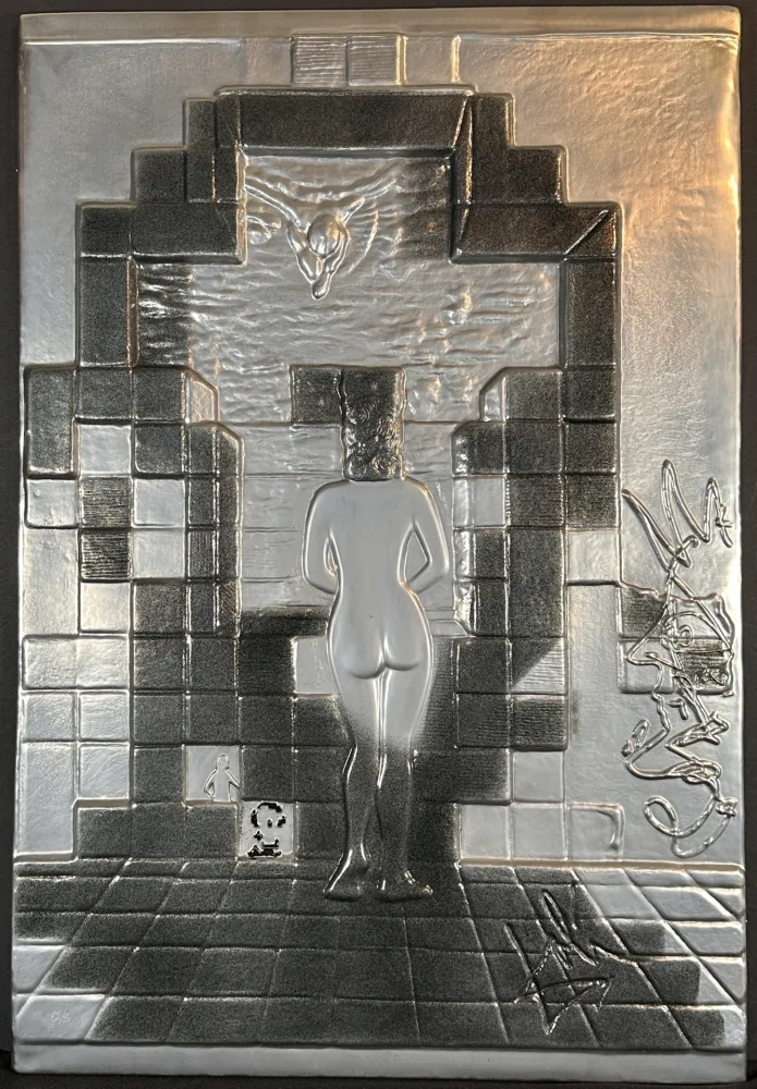 Múltiple Dali - LINCOLN IN DALIVISION Platinum Bas Relief 