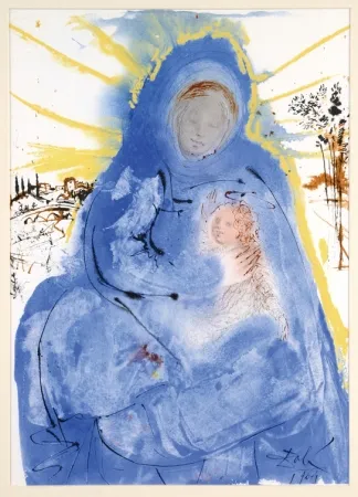 Múltiple Dali - Maria conferens in corde suo