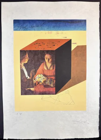 Grabado Dali - Memories of Surrealism Caring For A Surrealist Watch