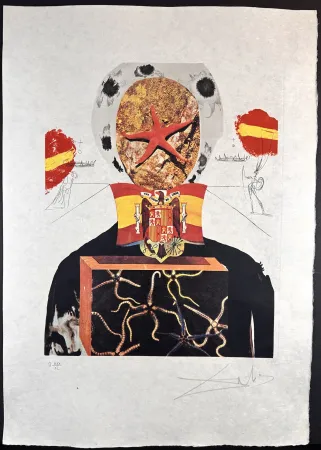 Grabado Dali - Memories of Surrealism Surrealist King