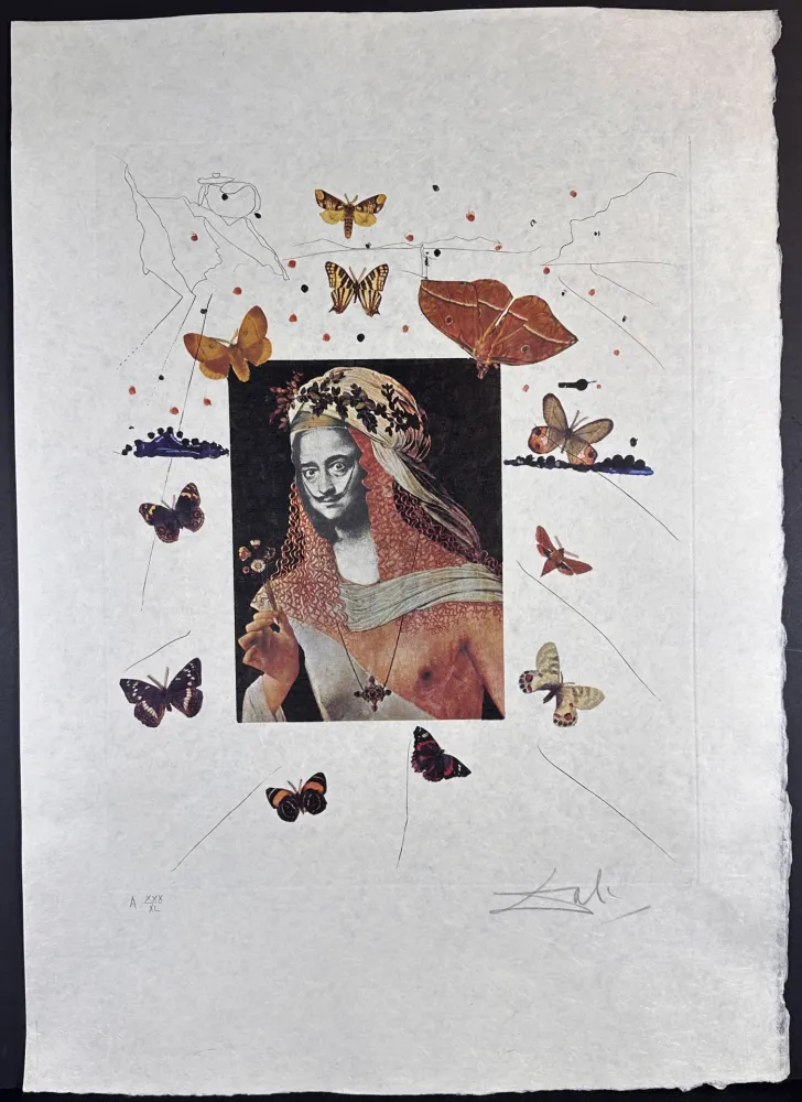Grabado Dali - Memories of Surrealism Surrealist Portrait of Dali