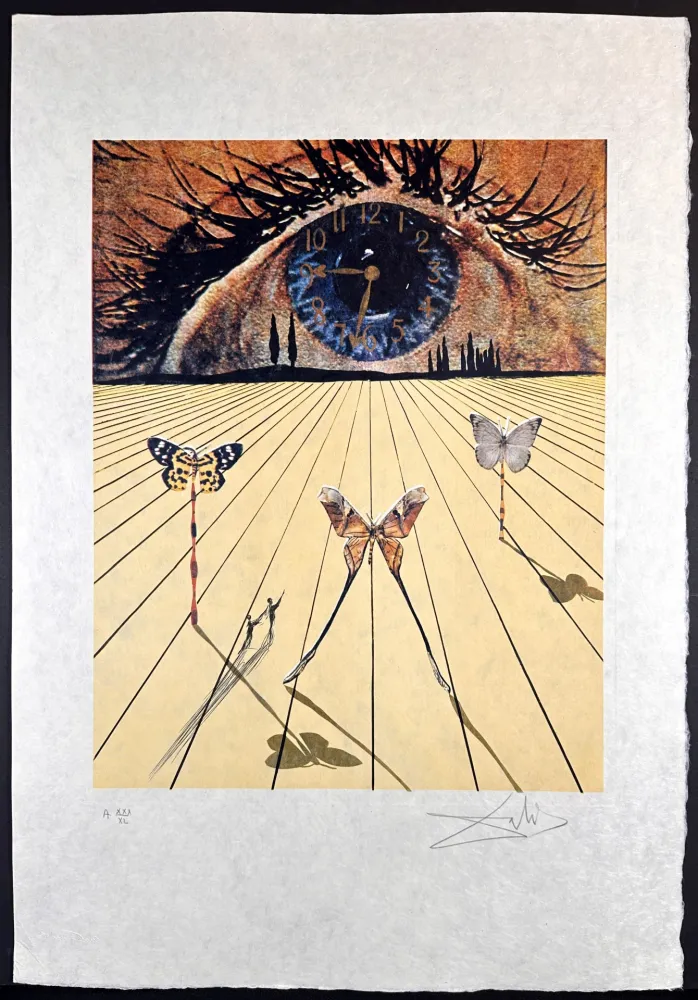 Grabado Dali - Memories of Surrealism The Eye of Surrealist Time