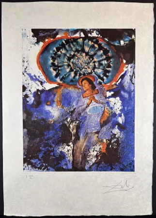 Grabado Dali - Memories of Surrealism Ultra Surrealist Corpuscular Galutska 