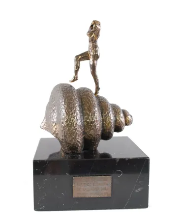 Múltiple Dali - Mujer Desnuda subiendo escalera - Tribute to Marcel Duchamp