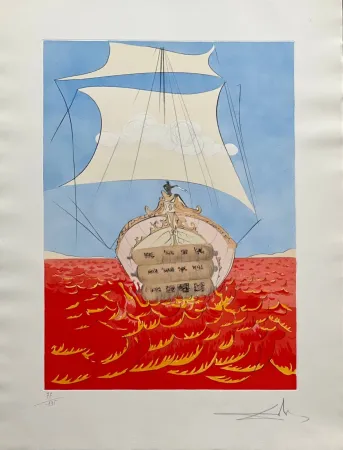Aguafuerte Dali - Naphtali