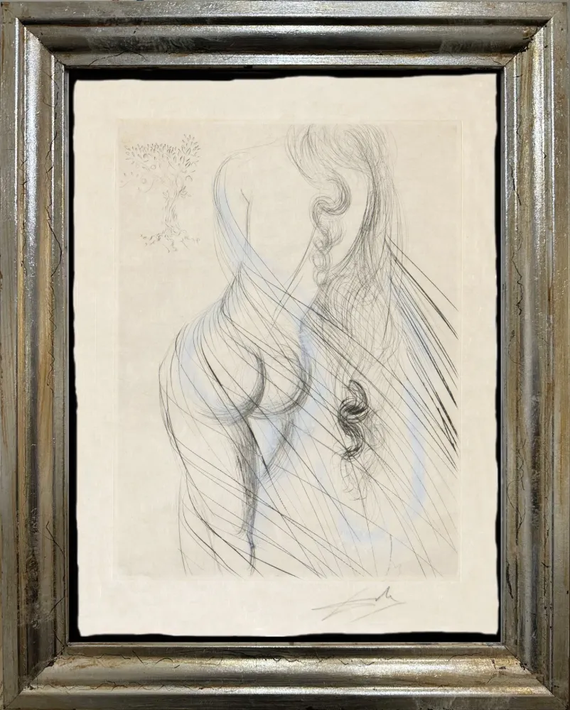 Aguafuerte Dali - Nu