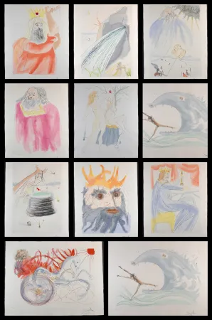 Grabado Dali - Our Historical Heritage Complete Suite