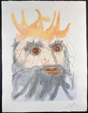 Grabado Dali - Our Historical Heritage King Saul