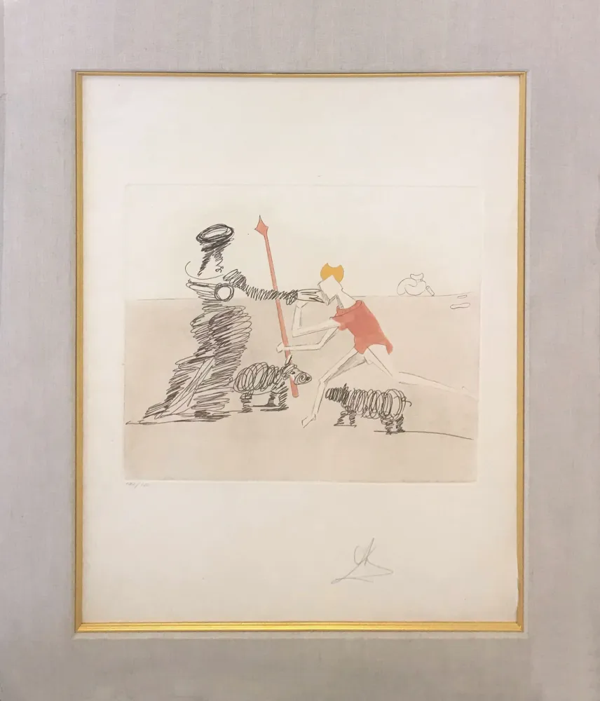 Aguafuerte Y Aguatinta Dali - PASTORALE