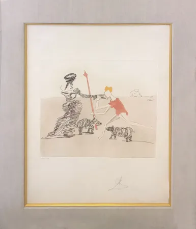 Aguafuerte Y Aguatinta Dali - PASTORALE