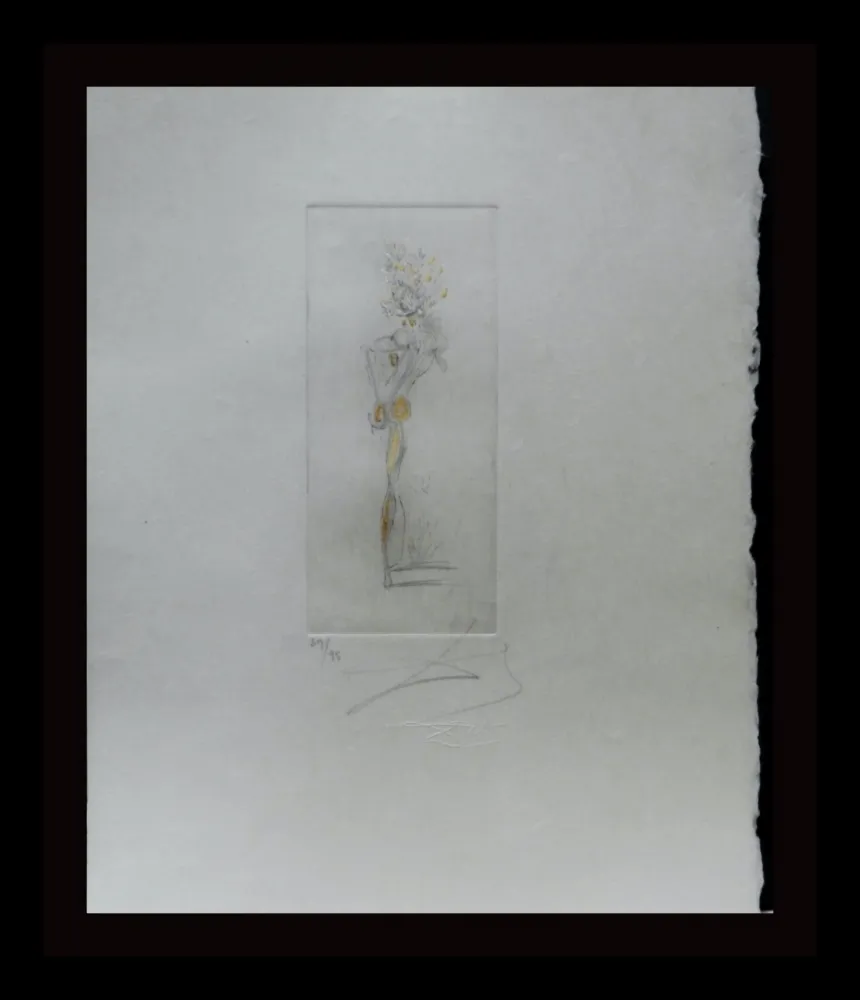 Grabado Dali - Petite Nus (From Appolinaire) D