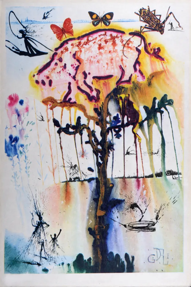 Heliograbado Dali - Pig and Pepper, 1969