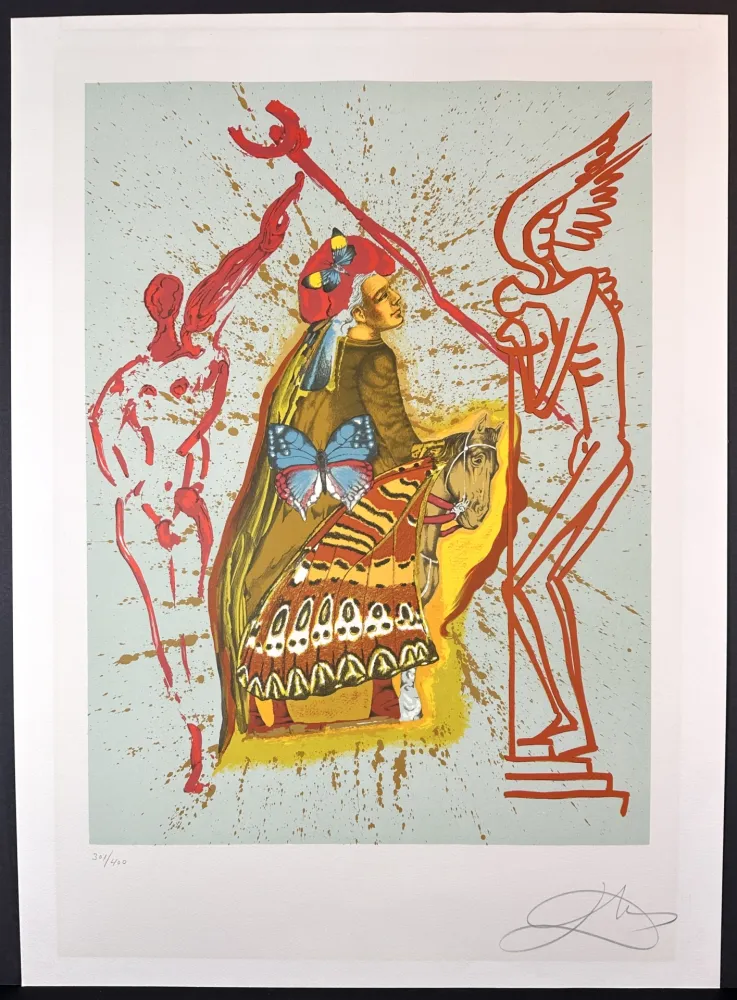 Litografía Dali - Pilgrim's Journey