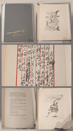 Libro Ilustrado Dali - Poèmes de Mao-Tse-Toung