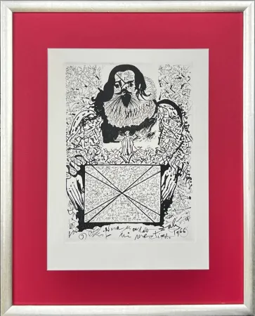 Aguafuerte Dali - Portirait of the Signatures