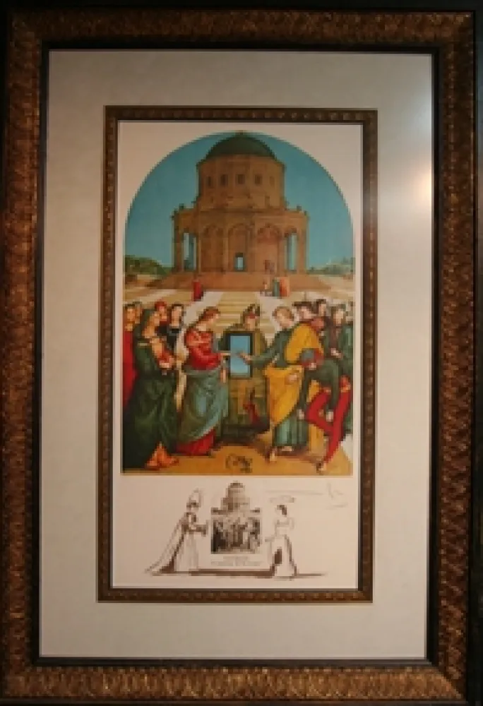 Litografía Dali - 	Raphael 