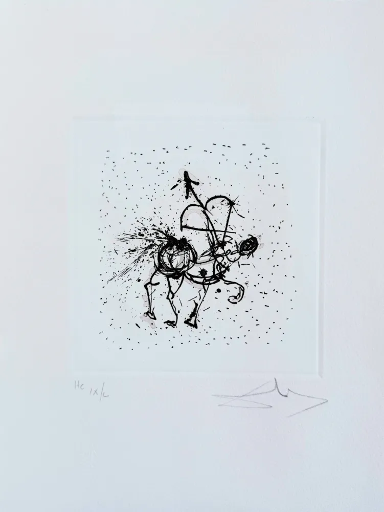 Aguafuerte Dali - Sagittarius