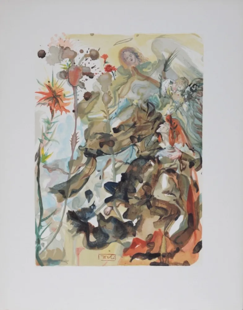 Litografía Dali - Saint Jacques et L'Espérance