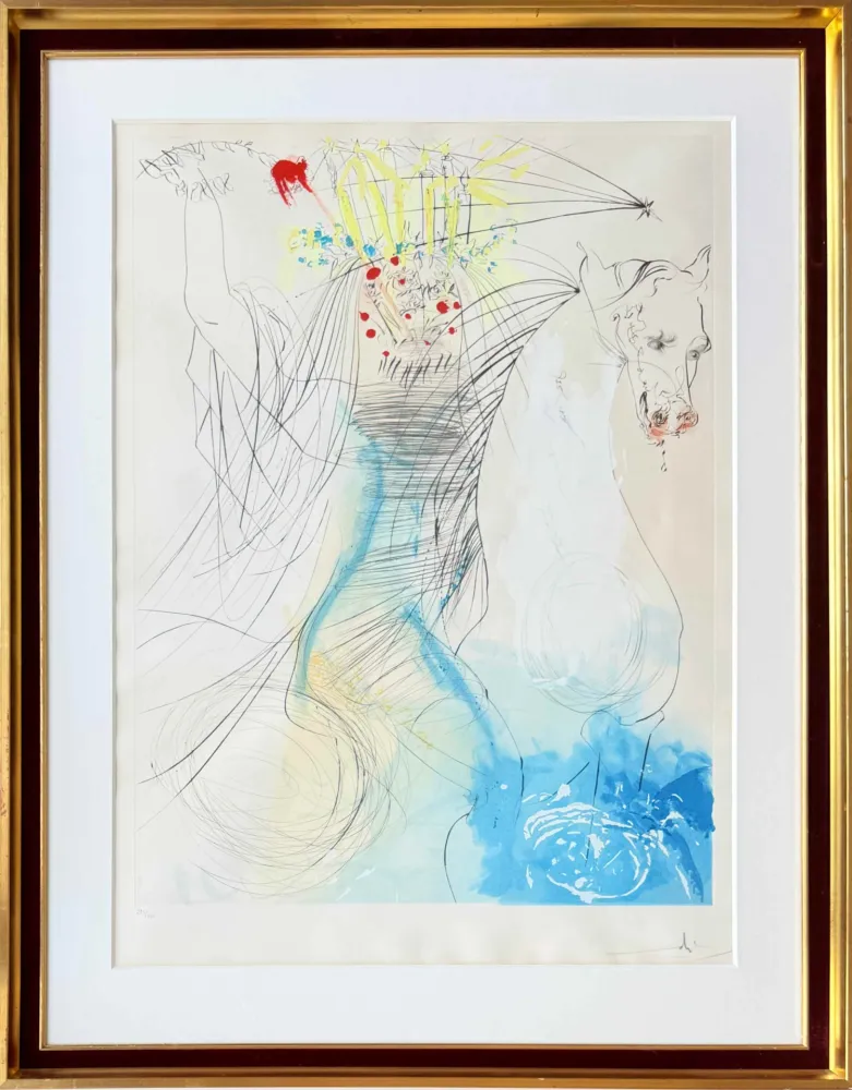 Aguafuerte Dali - Sainte Lucie