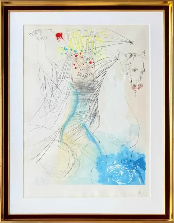 Aguafuerte Dali - Sainte Lucie