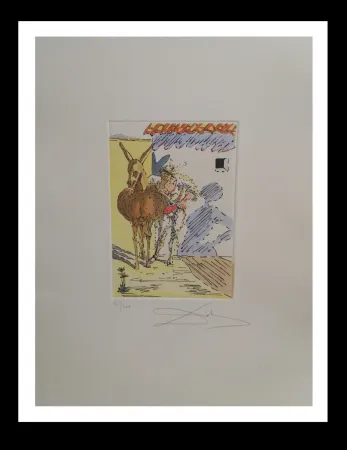 Grabado Dali - Sombrero de tres picos