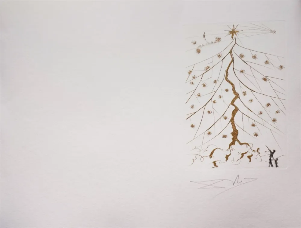 Grabado Dali - Star of Bethlehem