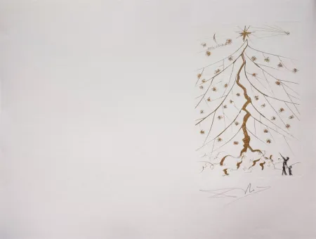 Grabado Dali - Star of Bethlehem