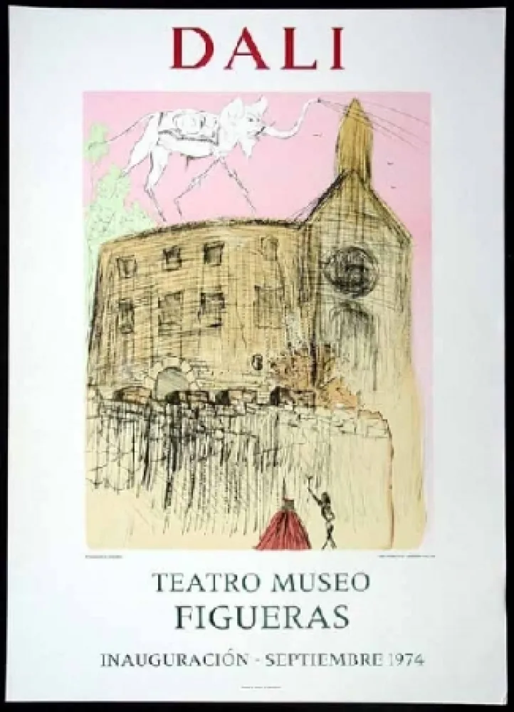 Cartel Dali - Teatro Museo Figueras