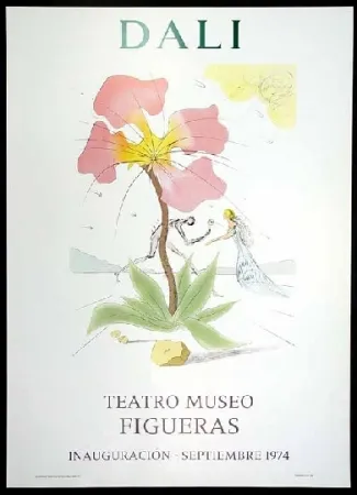 Litografía Dali - Teatro museo Figueras