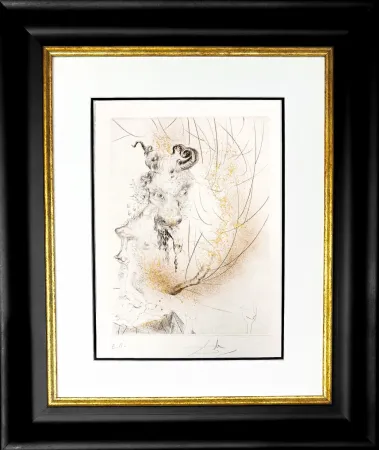 Grabado Dali - Tête de veau (Calf's Head)