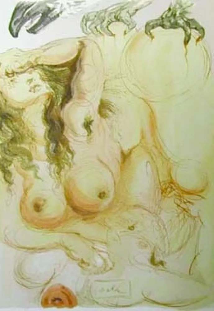 Litografía Dali - The Dream