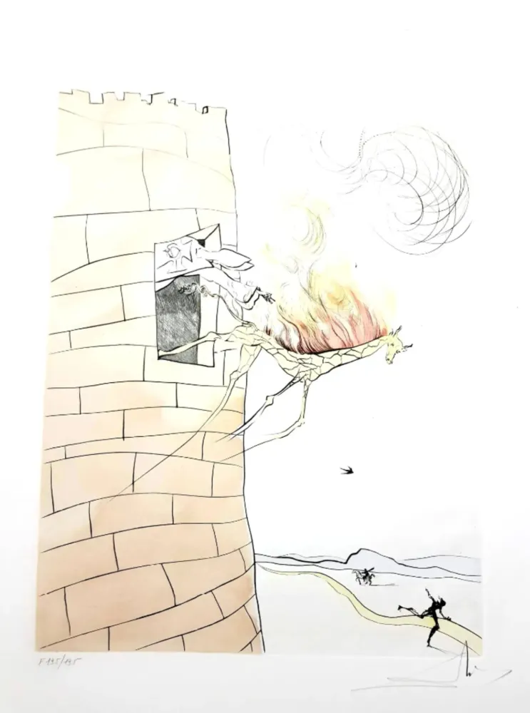 Grabado Dali - The Grand Inquisitor