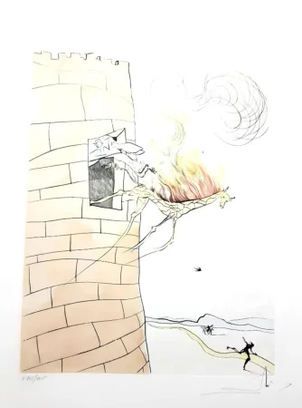 Grabado Dali - The Grand Inquisitor