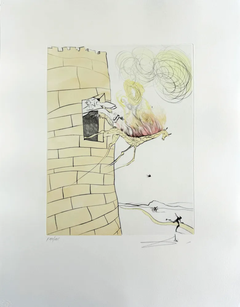 Punta Seca Dali - The Great Inquisitor Expels the Saviour