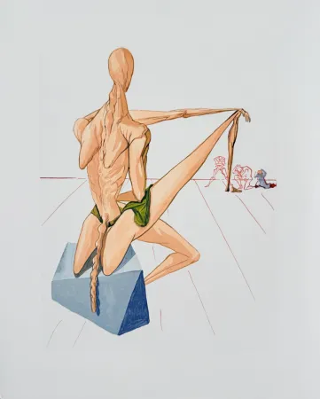 Grabado En Madera Dali - The Inferno, Canto 5 - Minos