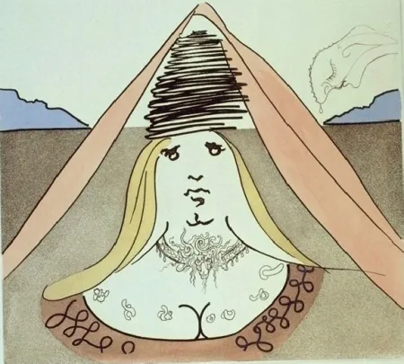 Aguafuerte Y Aguatinta Dali - The Lady Dulcinea