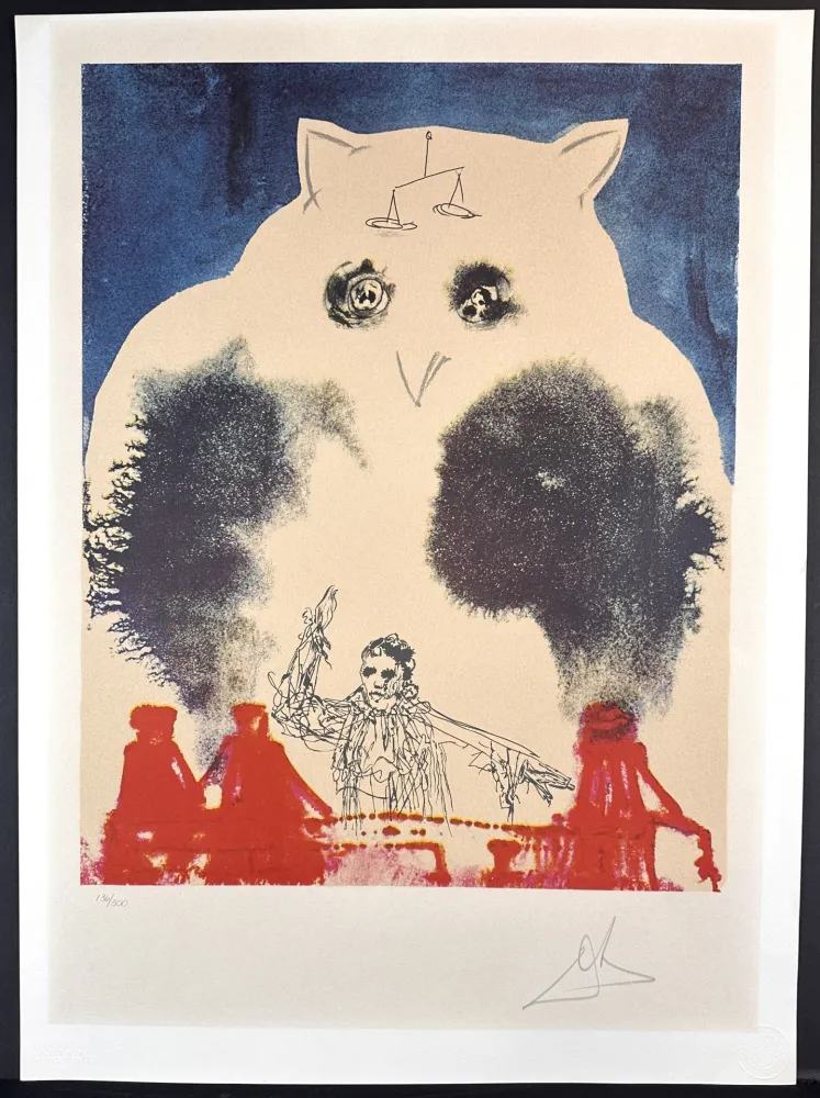 Litografía Dali - The Lawyer