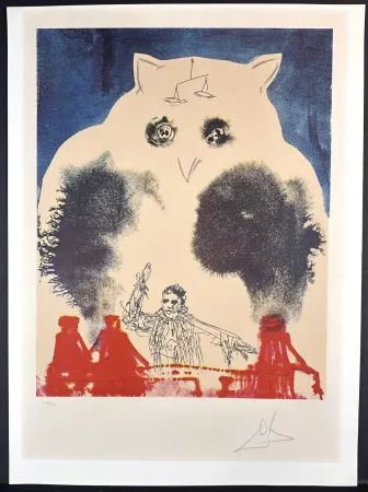 Litografía Dali - The Lawyer