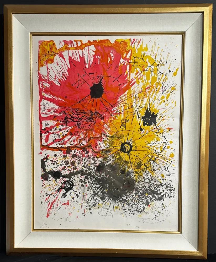 Litografía Dali - The Lucky Number of Dali