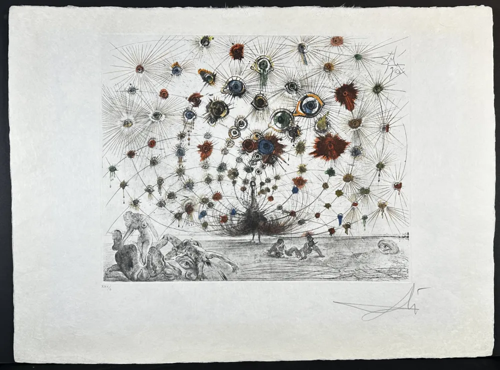 Grabado Dali - The Mythology Argus Color