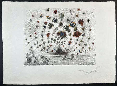 Grabado Dali - The Mythology Argus Color